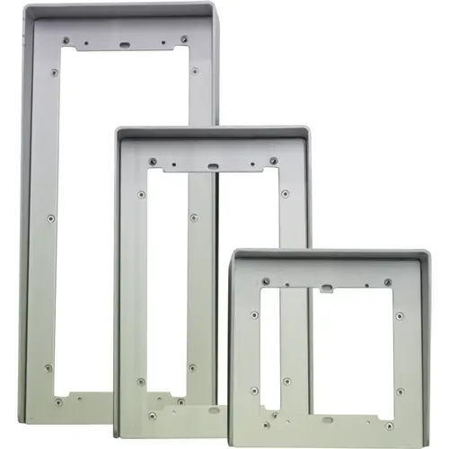Comelit 31123 iKall regenkap 3-voudig opbouw aluminium zilver