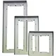 Comelit 31122 ikall regenkap 2 modulen opbouw aluminium zilver