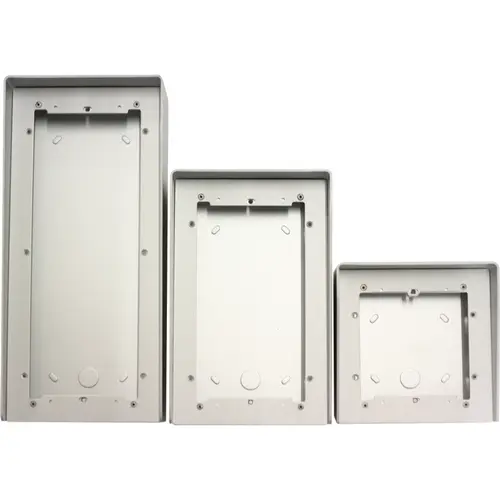 Comelit 31169 montage-element iKall 9-voudig inbouw aluminium zilver