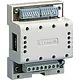 Comelit 1424 deurselector Simplebus TOP 2-draads DIN-rail 4-module kunststof