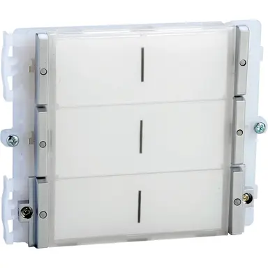 Comelit 33426 iKall 6-voudige drukknopmodule traditioneel systeem wit
