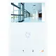 Comelit 6721W mini handsfree videomonitor 2-draads 4,3 inch opbouw wit