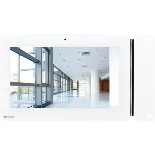 Comelit 6801W maxi monitor inbouw 2-draads handsfree 7 inch wit