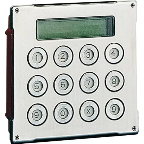 Comelit 3070S digitale numerieke belmodule bussysteem inbouw RVS