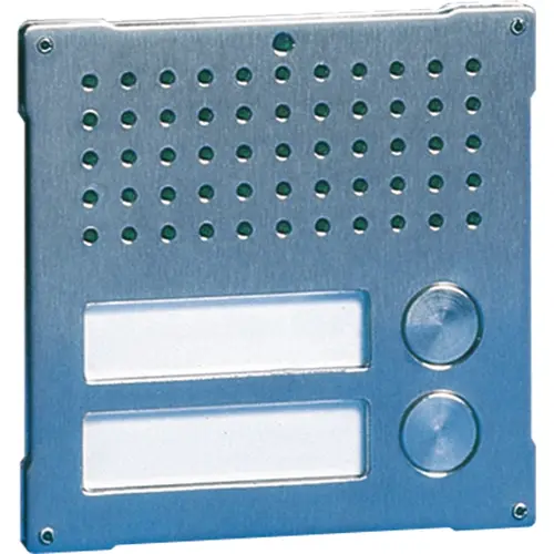 Comelit 3262S/2 Vandalcom audio frontplaat met 2 drukkers iKall