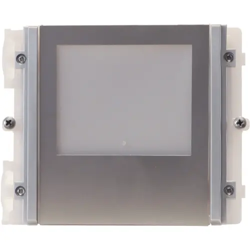 Comelit 3336M informatie module iKall-Metaal inbouw RVS zilver