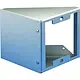 Comelit 3649 3 opbouwbehuizing 45° powercom 3 modulen aluminium zilver