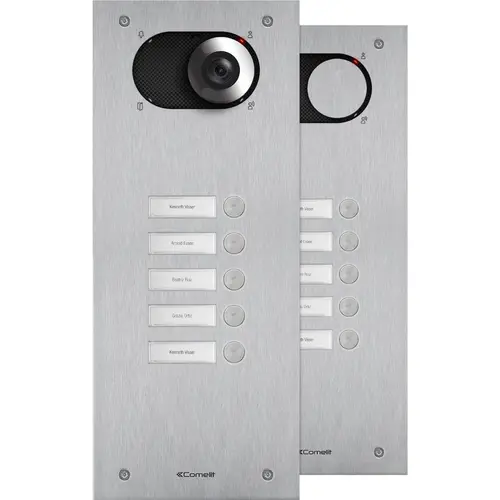 Comelit IX0105 Switch deurbelpaneel 5 drukknoppen inbouw RVS IP54