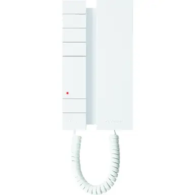 Comelit 2719W mini audio toestel opbouw 2-draads wit