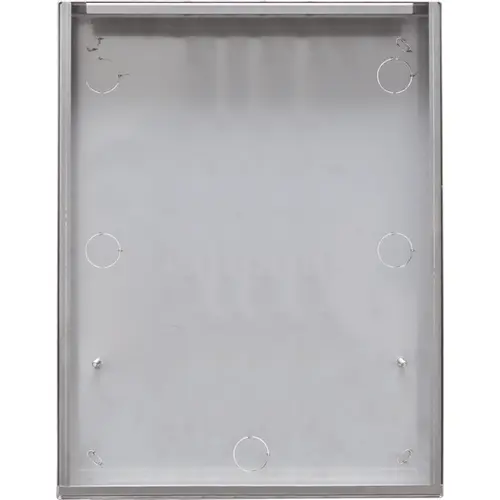 Comelit IX9175 switch behuizing inbouw stucwerk rvs zilver