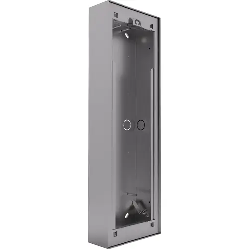 Comelit IX9172 switch behuizing 1-voudig inbouw stucwerk RVS zilver
