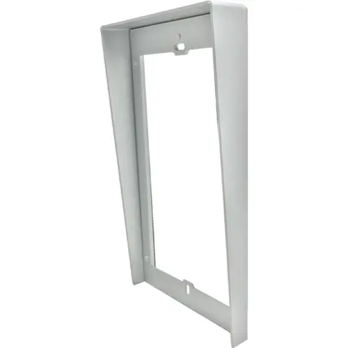Comelit UT9183 ultra regenkap voor inbouw 3 modulen aluminium zilver