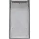 Comelit IX9162A switch opbouwbehuizing voor 9-12 drukknoppen rvs zilver