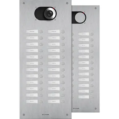 Comelit IX0224 deurbelpaneel rvs inbouw 24-knops infoschild vandaalbestendig ip54