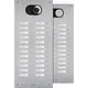 Comelit IX0224 deurbelpaneel rvs inbouw 24-knops infoschild vandaalbestendig ip54