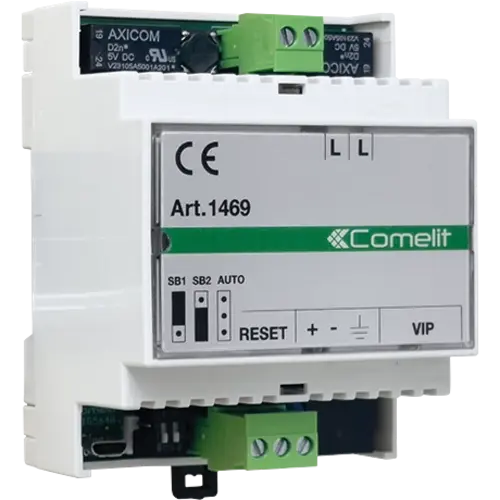 Comelit 1469 SBC interface VIP-systeem 2-draads LAN DIN-rail