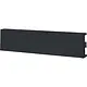 Comelit UT9221MB blindplaat inbouw systeemonafhankelijk aluminium zwart