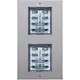 Comelit CA2200A CIAO opbouwbehuizing voor 2/4/8/16 drukknoppen SBC kunststof grijs