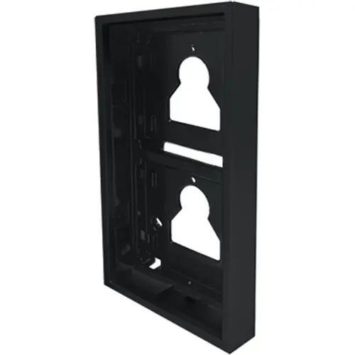 Comelit UT9172B ULTRA frame met opbouwbehuizing 2 modulen zwart