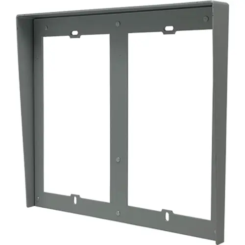 Comelit UT9184H ULTRA regenkap voor inbouw 2x2 modulen aluminium zilver