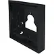 Comelit UT9171B ultra frame met opbouwbehuizing 1 module zwart aluminium