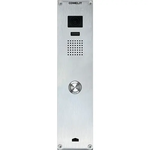 Comelit AD2101 Adam SB2 video deurstation 1 drukknop 2-draads inbouw camera IP54 zilver