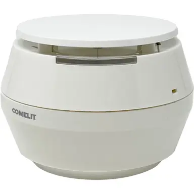 Comelit 45RCS100 geadresseerde draadloze warmtedetector thermomaximaal opbouw wit IP30
