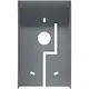 Comelit CA9190 regenkap voor ciao deurstation opbouw aluminium