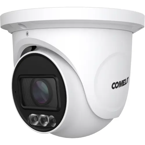 Comelit IT08N2ZA ip camera turret 8mp motorzoom 12-28mm PoE IK10 IP67 wit
