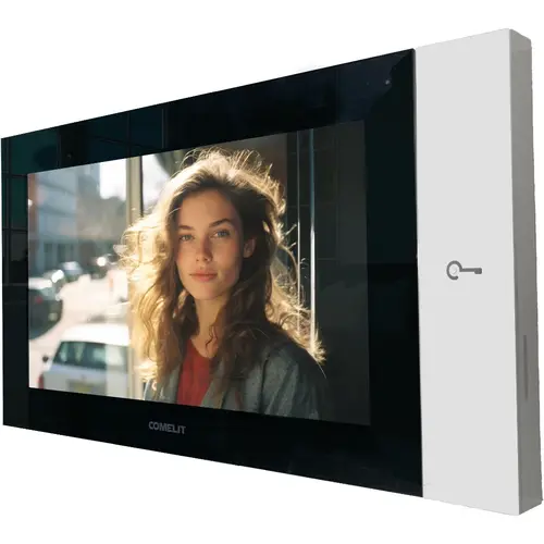 Comelit TP6842 videomonitor 7 inch touchscreen wifi opbouw wit