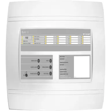 Comelit 43CPC016NL brandmeldcentrale conventionele eracle 8 meldgroepen 230V opbouw
