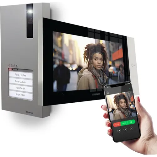 Comelit KVQ8570 Quadra 7TOP HF VIP kit met Wifi gateway functie