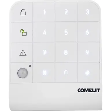 Comelit RFKP nexus draadloos toetsenbord opbouw radiofrequent ethernet wit