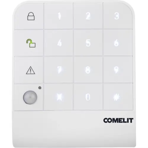 Comelit RFKP nexus draadloos toetsenbord opbouw radiofrequent ethernet wit