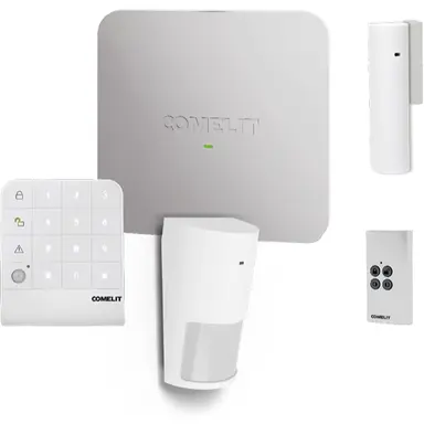 Comelit KNPIR nexus alarm kit met PIR contact en afstandsbediening