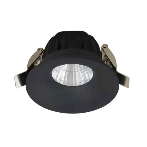 DLT 9999482 inbouwspot LED 5,4W dimbaar faseafsnijding zwart IP44