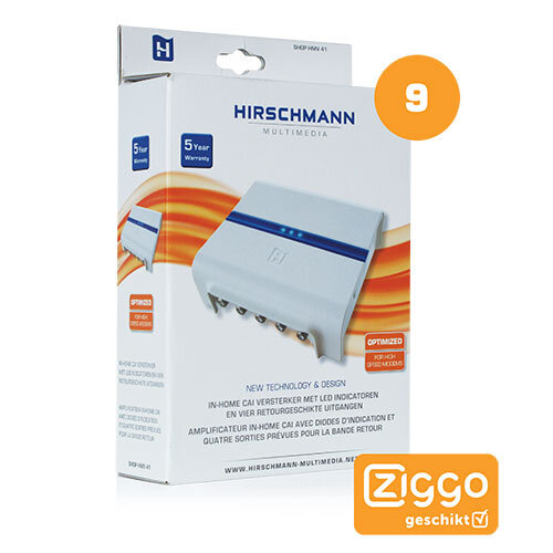 Hirschmann SHOP HMV41 HMV41 antenneversterker 4-uitgangen
