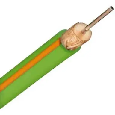 Hirschmann COAX9GROEN-100M COAX 9 groen coax-grondkabel rol 100 meter OP=OP