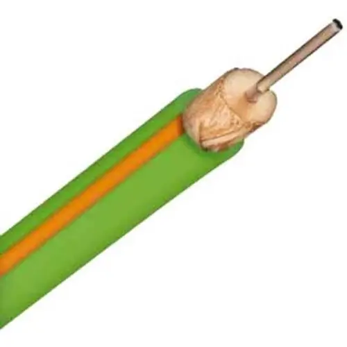 Hirschmann COAX9GROEN-100M COAX 9 groen coax-grondkabel rol 100 meter OP=OP