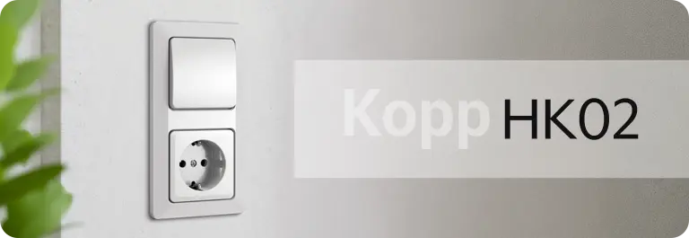 Kopp HK02 Milano schakelmateriaal