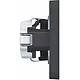 Hager Berker WAS1221AT wandcontactdoos randaarde Safety Plus voor afzonderlijke montage C1 antraciet mat