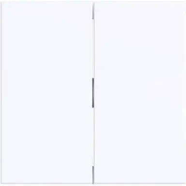 Hager Berker WAW2000WG schakelwip 2-voudig A1/A8/C1/C8 lichtwit glans