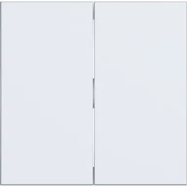Hager Berker WAW2000WM schakelwip 2-voudig A1/A8/C1/C8 lichtwit mat