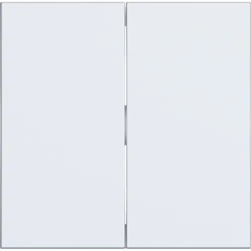 Hager Berker WAW2000WM schakelwip 2-voudig A1/A8/C1/C8 lichtwit mat