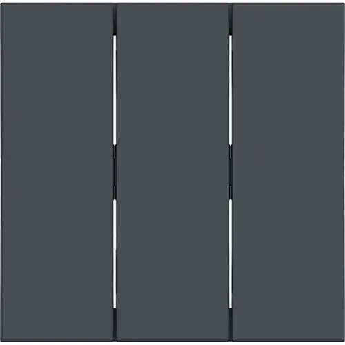 Hager Berker WAW3000AT schakelwip 3-voudig A1/A8/C1/C8 antraciet mat