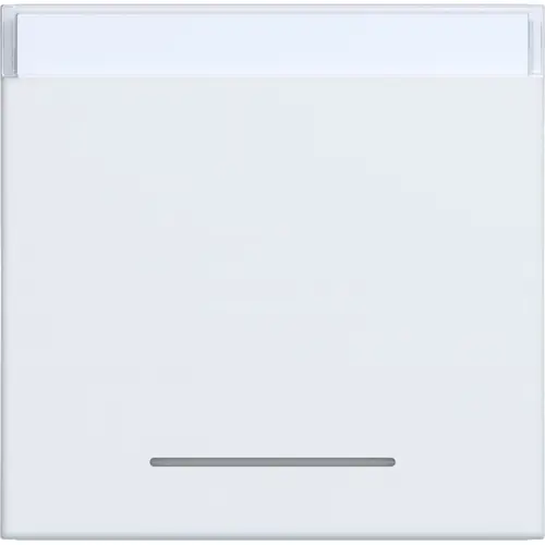 Hager Berker WAW1131WM schakelwip met tekstveld en controlevenster A1/A8/C1/C8 lichtwit mat