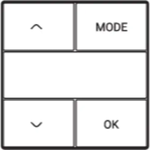 Niko 101-59053 afwerkingsset voor thermostaat