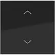 Hager Berker WAW1002BG schakelwip met pijlsymbolen A1/A8/C1/C8 nachtzwart glans
