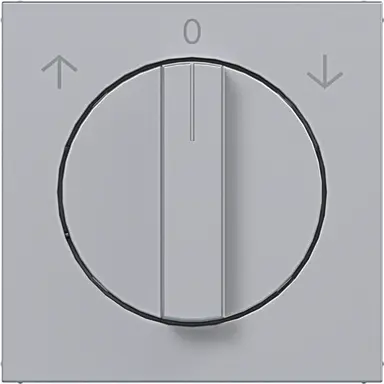 Hager Berker WAF1317TA draaiknop jaloeziebediening A1/A8/C1/C8 titaan