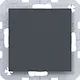 Hager Berker WAF1001AT blinddeksel incl. draagframe A1/A8/C1/C8 antraciet mat